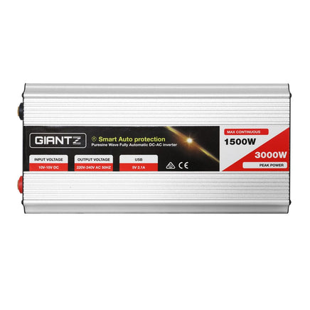 1500W Puresine Wave DC-AC Power Inverter Boxing Day Bash Kings Warehouse 