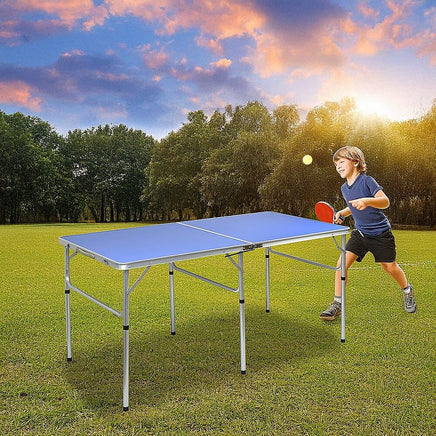 152cm Portable Tennis Table, Folding Ping Pong Table Game Set Gift & Novelty Kings Warehouse 