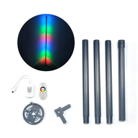 156cm APP Remote Control RGB LED Floor Lamp Corner Light Stand Gaming Room Decor Kings Warehouse 