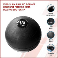 15kg Slam Ball No Bounce Crossfit Fitness MMA Boxing BootCamp Kings Warehouse 