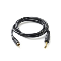 1.5M 6.35mm Single Track Male to RCA Male Audio Cable Kings Warehouse 