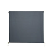1.5X2.5M Outdoor Blinds Awning Roll Down Canopy Retractable Outdoor Blinds Window Shade Grey Home & Garden Kings Warehouse 