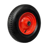 16" Wheelbarrow Trolley Wheel 4.80/4.00-8 Pneumatic Tyre 16mm Bore Tire Steel Auto Accessories Kings Warehouse 