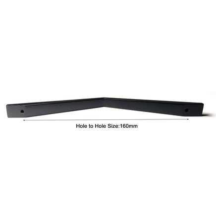 160MM Black Zinc Alloy Kitchen Nickel Door Cabinet Drawer Handle Pulls Home & Garden Kings Warehouse 