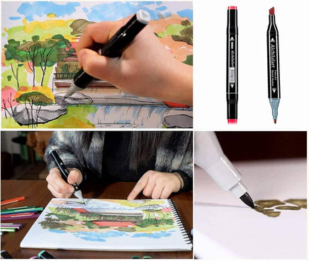 168 Colours Graffiti Pen Permanent Marker Pens Set for Adults and Children Kings Warehouse 