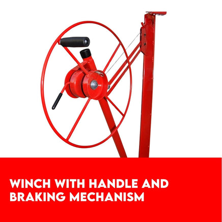 16FT Drywall Gyprock Panel Lifter Plaster Board Sheet Hoist Lift Plasterboard Tools Kings Warehouse 