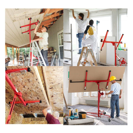 16FT Drywall Gyprock Panel Lifter Plaster Board Sheet Hoist Lift Plasterboard Tools Kings Warehouse 