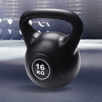 16kg Concrete Kettlebell Weight for Strength Training Home Gym Sports & Fitness Kings Warehouse 