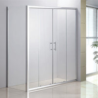 1700 X 700 Sliding Door Safety Glass Shower Screen By Della Francesca Kings Warehouse 