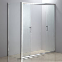 1700 X 700 Sliding Door Safety Glass Shower Screen By Della Francesca Kings Warehouse 