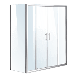1700 X 700 Sliding Door Safety Glass Shower Screen By Della Francesca Kings Warehouse 