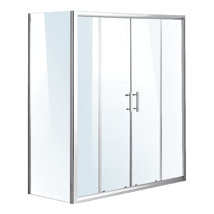 1700 X 700 Sliding Door Safety Glass Shower Screen By Della Francesca Kings Warehouse 