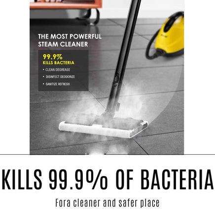 18-IN-1 Steam Cleaner Mop High Pressure Steamer Floor Kitchen Window Sterilize Home & Garden Kings Warehouse 