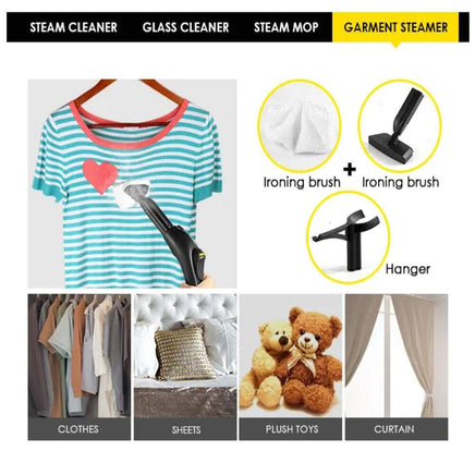 18-IN-1 Steam Cleaner Mop High Pressure Steamer Floor Kitchen Window Sterilize Home & Garden Kings Warehouse 