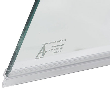 180 Degree Pivot Door 6mm Safety Glass Bath Shower Screen 1200x1400mm By Della Francesca Furniture Kings Warehouse 