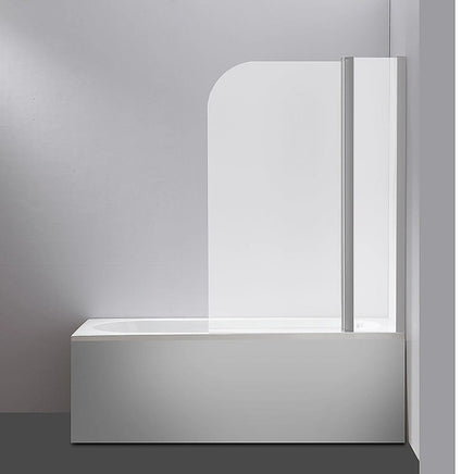 180 Degree Pivot Door 6mm Safety Glass Bath Shower Screen 1200x1400mm By Della Francesca Furniture Kings Warehouse 