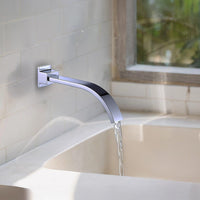 180mm Bath Spout Polished Chrome Finish Furniture Kings Warehouse 