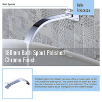 180mm Bath Spout Polished Chrome Finish Furniture Kings Warehouse 