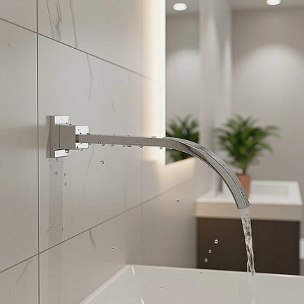 180mm Bath Spout Polished Chrome Finish Furniture Kings Warehouse 