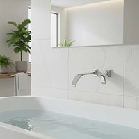 180mm Bath Spout Polished Chrome Finish Furniture Kings Warehouse 