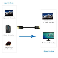 1.8m DisplayPort display port DP to DisplayPort display port DP Video Cable 6ft Kings Warehouse 