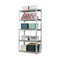 1.8M Warehouse Shelving Racking Steel Pallet Garage Shelves Metal Storage Rack Furniture Kings Warehouse 