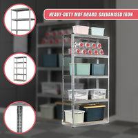1.8M Warehouse Shelving Racking Steel Pallet Garage Shelves Metal Storage Rack Furniture Kings Warehouse 