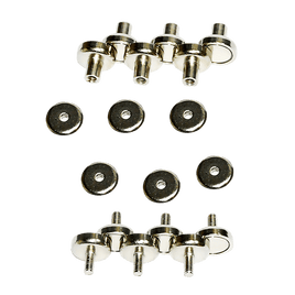 18x 16mm 5kg Countersunk Pot Magnet | Rare Earth Latch Door Drawer Cabinet Gift & Novelty Kings Warehouse 