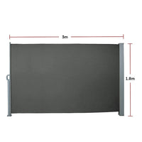 1.8X3M Retractable Side Awning Shade Home & Garden Kings Warehouse 