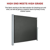 1.8X3M Retractable Side Awning Shade Home & Garden Kings Warehouse 