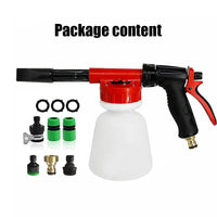 1L Snow Foam Lance Cannon Bottle Soap Gun Sprayer Hose For Car Pressure Washer Kings Warehouse 