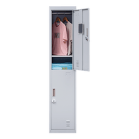 2-Door Vertical Locker for Office Gym Shed School Home Storage Furniture Kings Warehouse 