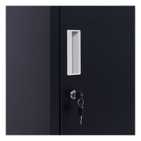 2-Door Vertical Locker for Office Gym Shed School Home Storage Furniture Kings Warehouse 