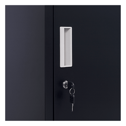 2-Door Vertical Locker for Office Gym Shed School Home Storage Furniture Kings Warehouse 
