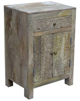 2 drawer sandblasted cabinet in takai design Kings Warehouse 