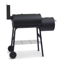 2-in-1 Outdoor Barbecue Grill & Offset Smoker Kings Warehouse 