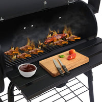 2-in-1 Outdoor Barbecue Grill & Offset Smoker Kings Warehouse 