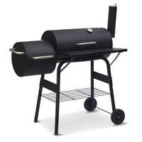 2-in-1 Outdoor Barbecue Grill & Offset Smoker Kings Warehouse 