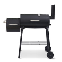 2-in-1 Outdoor Barbecue Grill & Offset Smoker Kings Warehouse 