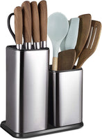 2 in 1 Stainless steel knife holder for kitchen Kings Warehouse 