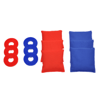 2-in-1 Three-Hole Bags and Washer Toss Combo Cornhole Portable Outdoor Games Kings Warehouse 