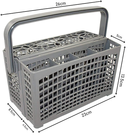 2 in 1 Universal Dishwasher Cutlery Basket (24 x 13 x 13 cm) Kings Warehouse 