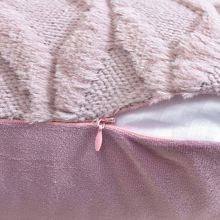2 Pack Decorative Boho Throw Pillow Covers 45 x 45 cm (Pink) Kings Warehouse 