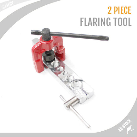 2 Piece Flaring Tool Tubing Pipe Flaring Dies Tool Kit Air Brake Line Bar Flare Auto Accessories Kings Warehouse 