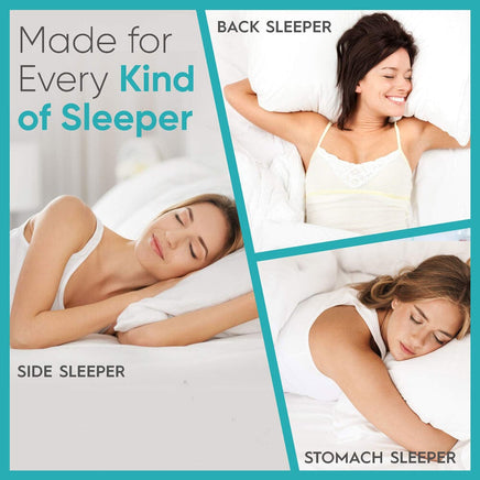 2 Premium Hotel 1150g Pillows 74CM x 48CM Pillows Breathable Cotton Kings Warehouse 