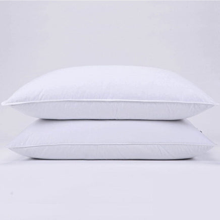 2 Premium Hotel 1150g Pillows 74CM x 48CM Pillows Breathable Cotton Kings Warehouse 