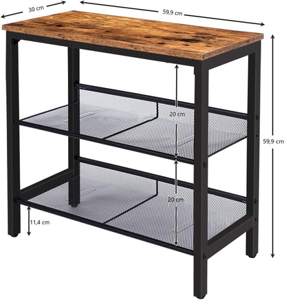 2-Tier Shoe Rack, Industrial Shoe Organizer Storage Bench Kings Warehouse 