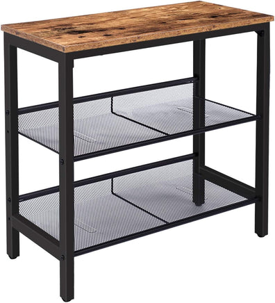 2-Tier Shoe Rack, Industrial Shoe Organizer Storage Bench Kings Warehouse 