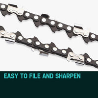 2 X 18 Baumr-AG Chainsaw Chain 18in Bar Replacement Suits SX45 45CC Saws Tools Kings Warehouse 