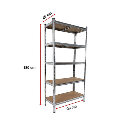 2 x 1.8M Garage Shelving Warehouse Rack Storage Shelves Pallet Racking Furniture Kings Warehouse 